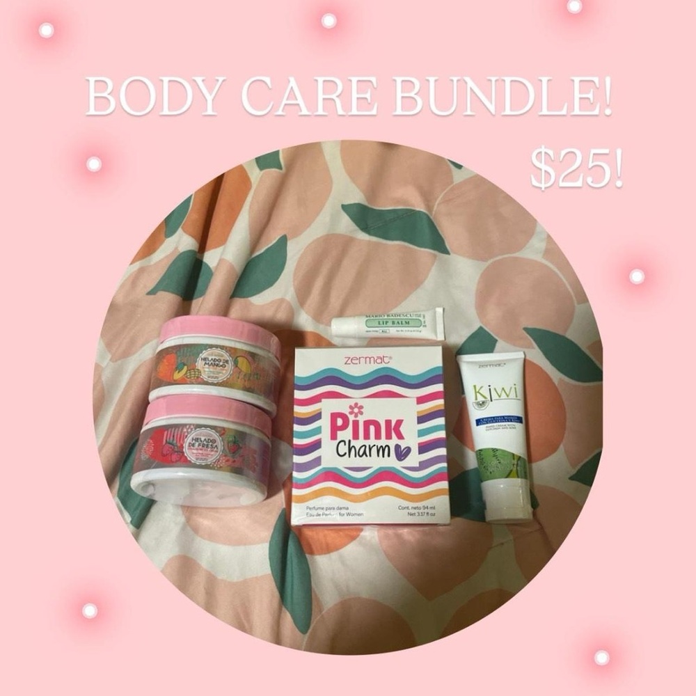 Mario Badescu Pink and White Body Care Set